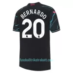 Günstige Manchester City Bernardo 20 Herrentrikot Ausweich 2023/24 Kurzarm