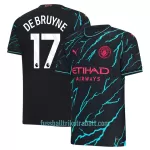 Günstige Manchester City De Bruyne 17 Herrentrikot Ausweich 2023/24 Kurzarm