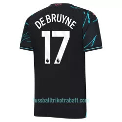 Günstige Manchester City De Bruyne 17 Herrentrikot Ausweich 2023/24 Kurzarm