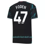 Günstige Manchester City Foden 47 Herrentrikot Ausweich 2023/24 Kurzarm