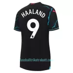 Günstige Manchester City Haaland 9 Damentrikot Ausweich 2023/24 Kurzarm