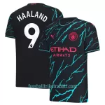 Günstige Manchester City Haaland 9 Herrentrikot Ausweich 2023/24 Kurzarm