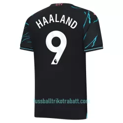 Günstige Manchester City Haaland 9 Herrentrikot Ausweich 2023/24 Kurzarm