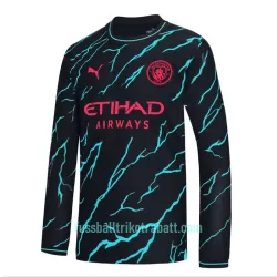 Günstige Manchester City Herrentrikot Ausweich 2023/24 Langarm Günstige Manchester City Herrentrikot Ausweich 2023/24 Langarm