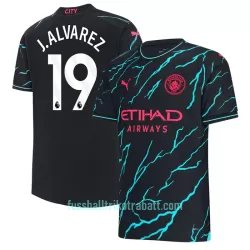 Günstige Manchester City J. Alvarez 19 Herrentrikot Ausweich 2023/24 Kurzarm Günstige Manchester City J. Alvarez 19 Herrentrikot Ausweich 2023/24 Kurzarm