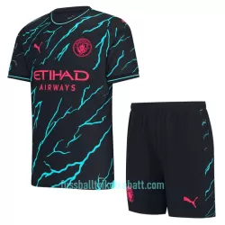 Günstige Manchester City Kindertrikot Ausweich 2023/24 Kurzarm Günstige Manchester City Kindertrikot Ausweich 2023/24 Kurzarm
