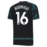 Günstige Manchester City Rodrigo 16 Herrentrikot Ausweich 2023/24 Kurzarm