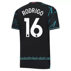 Günstige Manchester City Rodrigo 16 Kindertrikot Ausweich 2023/24 Kurzarm