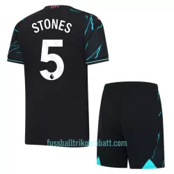 Günstige Manchester City Stones 5 Kindertrikot Ausweich 2023/24 Kurzarm Günstige Manchester City Stones 5 Kindertrikot Ausweich 2023/24 Kurzarm