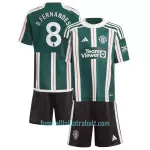 Günstige Manchester United Bruno Fernandes 8 Kindertrikot Auswärts 2023/24 Kurzarm