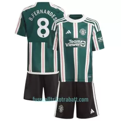 Günstige Manchester United Bruno Fernandes 8 Kindertrikot Auswärts 2023/24 Kurzarm Günstige Manchester United Bruno Fernandes 8 Kindertrikot Auswärts 2023/24 Kurzarm