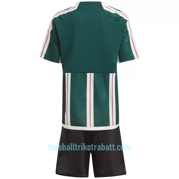 Günstige Manchester United Kindertrikot Auswärts 2023/24 Kurzarm