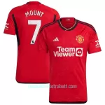Günstige Manchester United Mount 7 Herrentrikot Heim 2023/24 Kurzarm