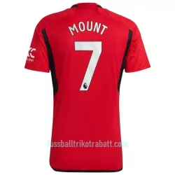 Günstige Manchester United Mount 7 Herrentrikot Heim 2023/24 Kurzarm