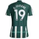 Günstige Manchester United R. Varane 19 Herrentrikot Auswärts 2023/24 Kurzarm
