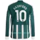 Günstige Manchester United Rashford 10 Herrentrikot Auswärts 2023/24 Langarm
