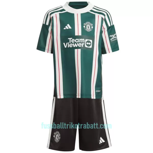 Günstige Manchester United Rashford 10 Kindertrikot Auswärts 2023/24 Kurzarm