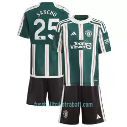 Günstige Manchester United Sancho 25 Kindertrikot Auswärts 2023/24 Kurzarm Günstige Manchester United Sancho 25 Kindertrikot Auswärts 2023/24 Kurzarm