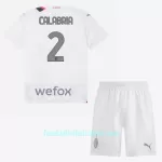 Günstige AC Mailand Calabria 2 Kindertrikot Auswärts 2023/24 Kurzarm