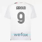 Günstige AC Mailand Giroud 9 Herrentrikot Auswärts 2023/24 Kurzarm
