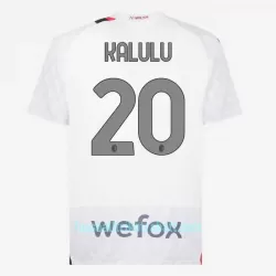 Günstige AC Mailand Kalulu 20 Herrentrikot Auswärts 2023/24 Kurzarm Günstige AC Mailand Kalulu 20 Herrentrikot Auswärts 2023/24 Kurzarm