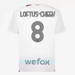 Günstige AC Mailand Loftus-Cheek 8 Herrentrikot Auswärts 2023/24 Kurzarm