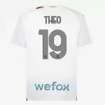 Günstige AC Mailand Theo 19 Herrentrikot Auswärts 2023/24 Kurzarm