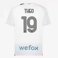 Günstige AC Mailand Theo 19 Herrentrikot Auswärts 2023/24 Kurzarm Günstige AC Mailand Theo 19 Herrentrikot Auswärts 2023/24 Kurzarm