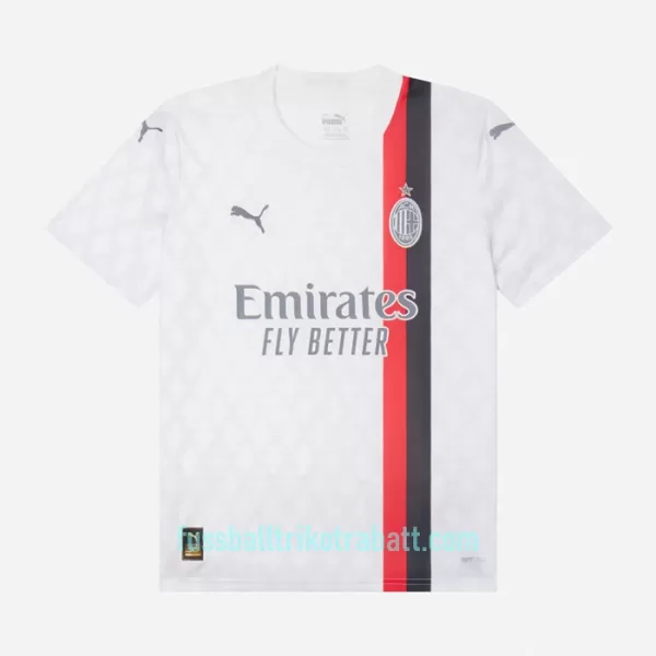 Günstige AC Mailand Theo 19 Kindertrikot Auswärts 2023/24 Kurzarm