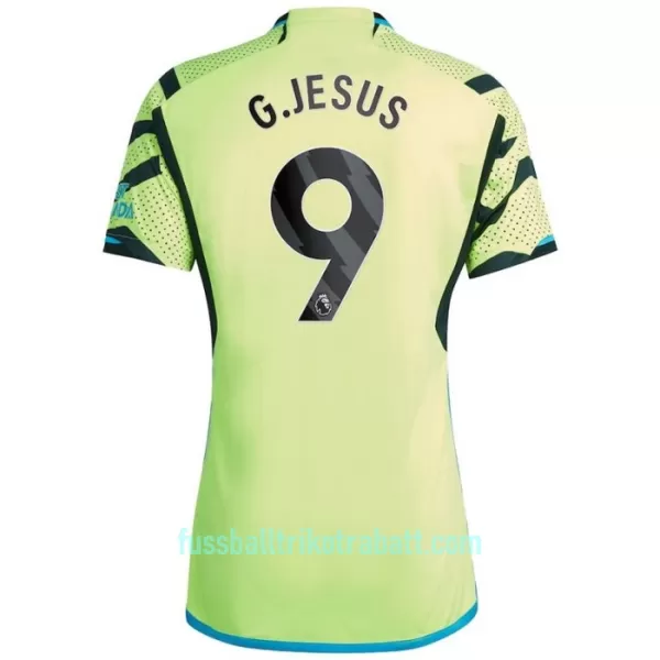 Günstige Arsenal G. Jesus 9 Herrentrikot Auswärts 2023/24 Kurzarm