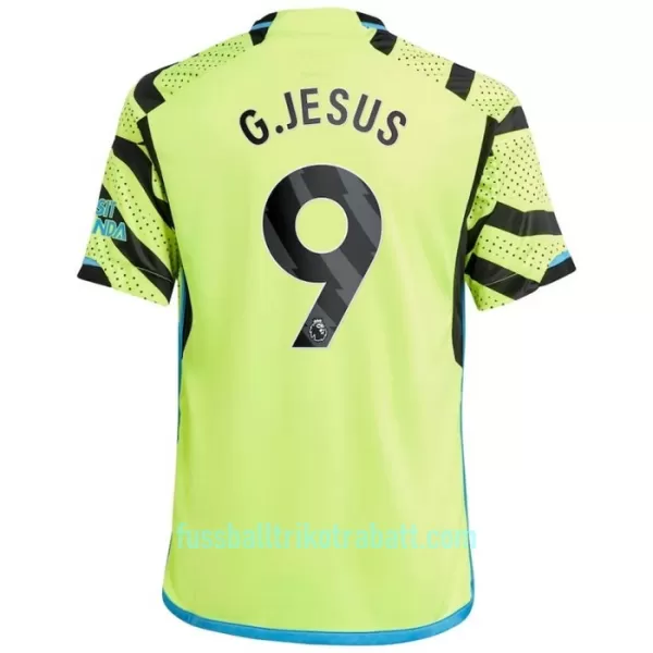Günstige Arsenal G. Jesus 9 Kindertrikot Auswärts 2023/24 Kurzarm