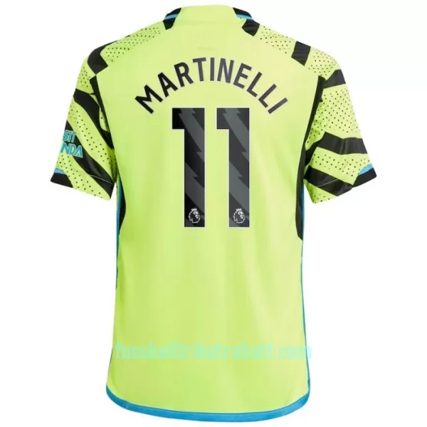 Günstige Arsenal Martinelli 11 Kindertrikot Auswärts 2023/24 Kurzarm
