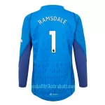 Günstige Arsenal Ramsdale 1 Torwart Herrentrikot Auswärts 2023/24 Langarm