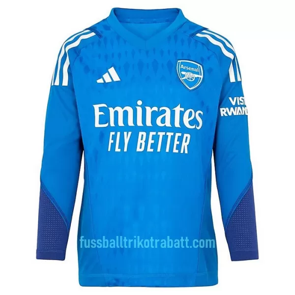 Günstige Arsenal Ramsdale 1 Torwart Herrentrikot Auswärts 2023/24 Langarm