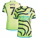 Günstige Arsenal Saka 7 Herrentrikot Auswärts 2023/24 Kurzarm