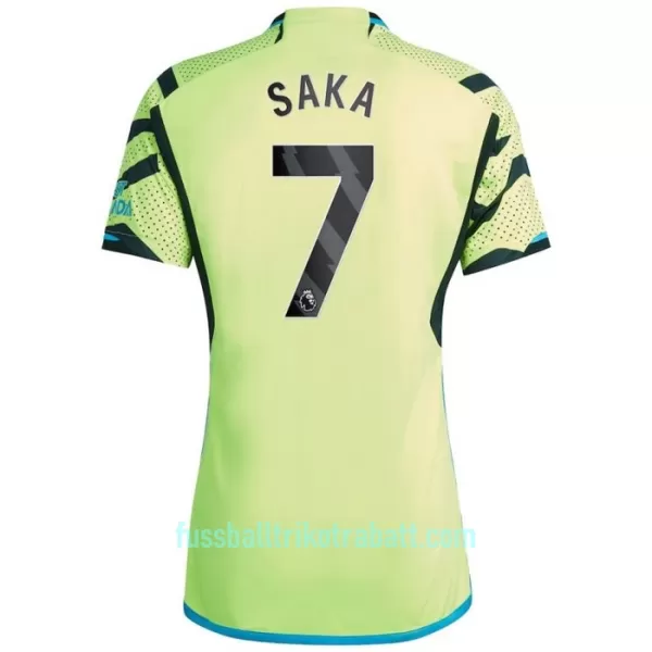 Günstige Arsenal Saka 7 Herrentrikot Auswärts 2023/24 Kurzarm
