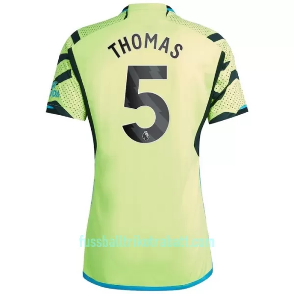 Günstige Arsenal Thomas 5 Herrentrikot Auswärts 2023/24 Kurzarm