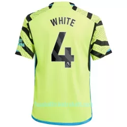 Günstige Arsenal White 4 Kindertrikot Auswärts 2023/24 Kurzarm