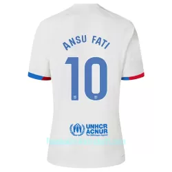 Günstige FC Barcelona Ansu Fati 10 Herrentrikot Auswärts 2023/24 Kurzarm Günstige FC Barcelona Ansu Fati 10 Herrentrikot Auswärts 2023/24 Kurzarm