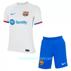 Günstige FC Barcelona Kindertrikot Auswärts 2023/24 Kurzarm Günstige FC Barcelona Kindertrikot Auswärts 2023/24 Kurzarm