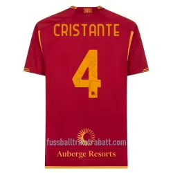 Günstige AS Rom Cristante 4 Herrentrikot Heim 2023/24 Kurzarm Günstige AS Rom Cristante 4 Herrentrikot Heim 2023/24 Kurzarm