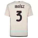 Günstige AS Rom Ibanez 3 Herrentrikot Auswärts 2023/24 Kurzarm