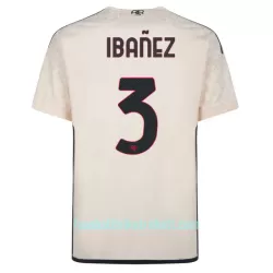 Günstige AS Rom Ibanez 3 Herrentrikot Auswärts 2023/24 Kurzarm Günstige AS Rom Ibanez 3 Herrentrikot Auswärts 2023/24 Kurzarm