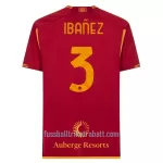 Günstige AS Rom Ibanez 3 Herrentrikot Heim 2023/24 Kurzarm