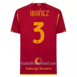 Günstige AS Rom Ibanez 3 Herrentrikot Heim 2023/24 Kurzarm Günstige AS Rom Ibanez 3 Herrentrikot Heim 2023/24 Kurzarm
