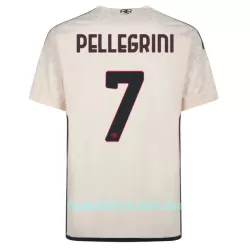 Günstige AS Rom Pellegrini 7 Herrentrikot Auswärts 2023/24 Kurzarm Günstige AS Rom Pellegrini 7 Herrentrikot Auswärts 2023/24 Kurzarm