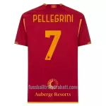 Günstige AS Rom Pellegrini 7 Herrentrikot Heim 2023/24 Kurzarm