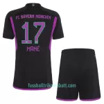 Günstige FC Bayern München Mane 17 Kindertrikot Auswärts 2023/24 Kurzarm