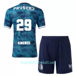 Günstige Feyenoord Gimenez 29 Kindertrikot Auswärts 2023/24 Kurzarm