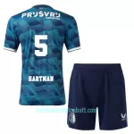 Günstige Feyenoord Hartman 5 Kindertrikot Auswärts 2023/24 Kurzarm